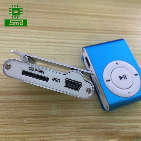 Máy nghe nhạc MP3 mini Chạy thẻ micro SD