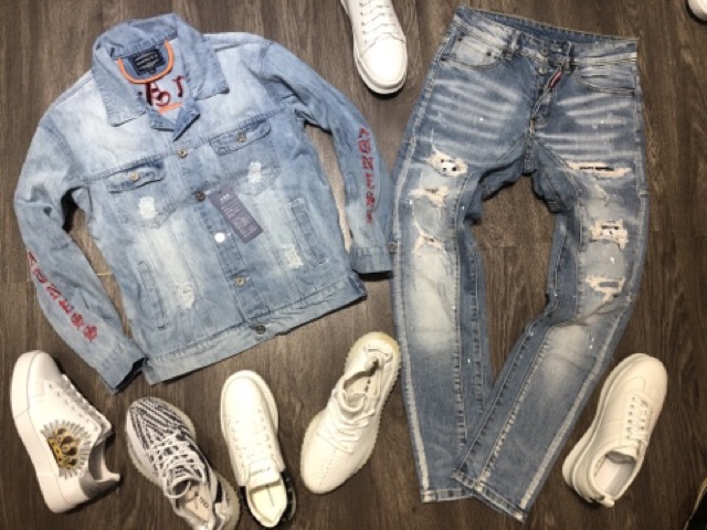 Áo khoác bò mẫu siêu hot QC cao cấp