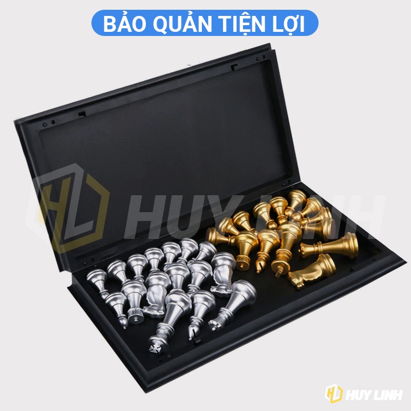 Cờ vua nam châm size lớn rất đẹp chất liệu cao cấp - HL280 KT 25x25cm