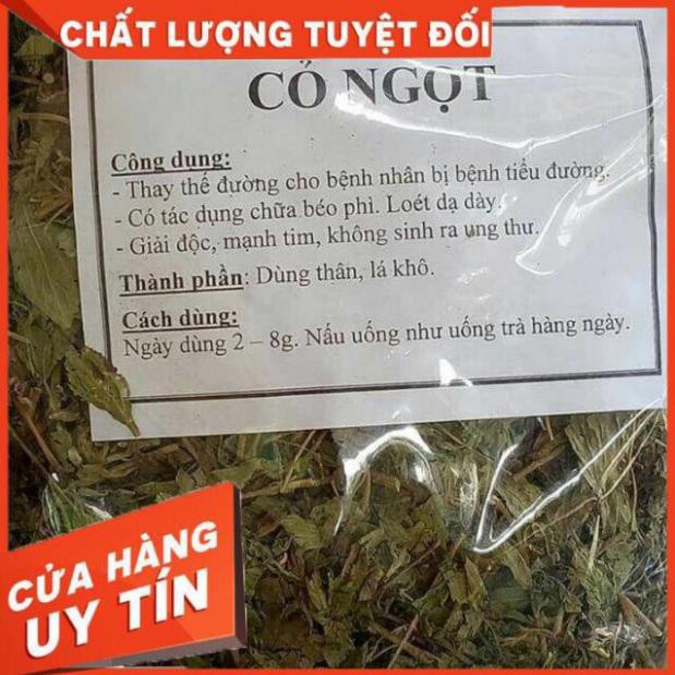 500g Cỏ ngọt sấy khô chữa tiểu đường, huyết áp cao