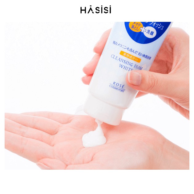 Sữa Rửa Mặt Làm Sạch Sâu Sáng Da KOSE SOFTYMO CLEANSING FOAM WHITE