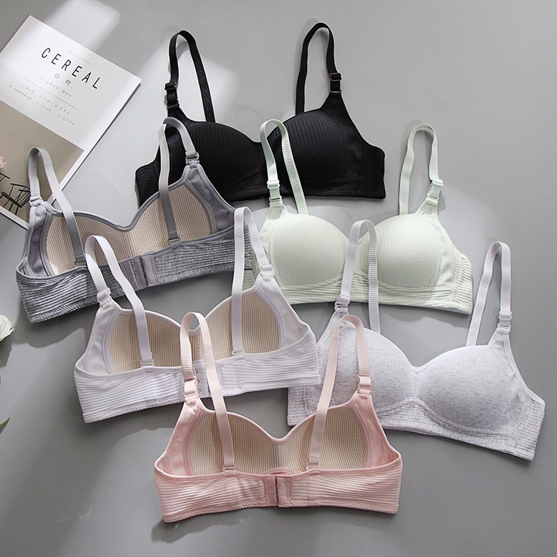 Áo Lót Nữ Cotton Không Gọng Nâng ngực nhẹ - Áo Ngực Nữ Sinh mềm mại thoáng mát tôn vòng 1 gợi cảm - AL 138