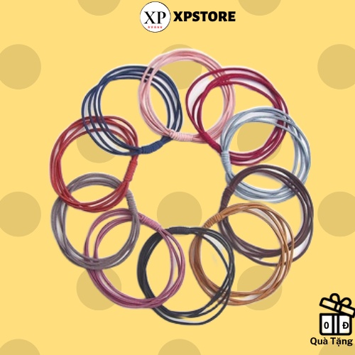 Quà Tặng Dây Buộc Tóc Basic màu Xinh XPstore