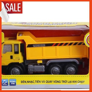 Xe Ô Tô Ben Đồ Chơi Có Đèn Nhạc Tự Tránh Chướng Ngại Vật Cho Bé [SALE GIÁ SỐC]