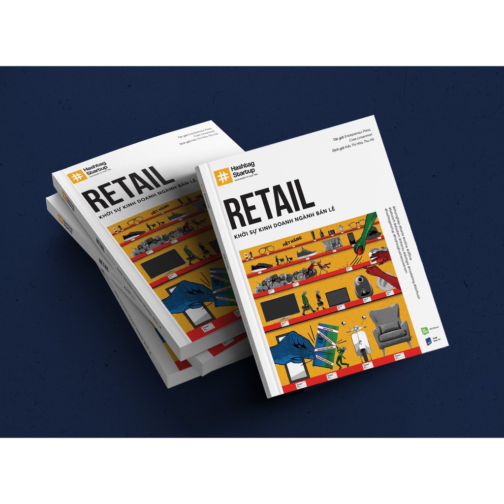 Sách - Hashtag No.3 Retail - Khởi Sự Kinh Doanh Ngành Bán Lẻ