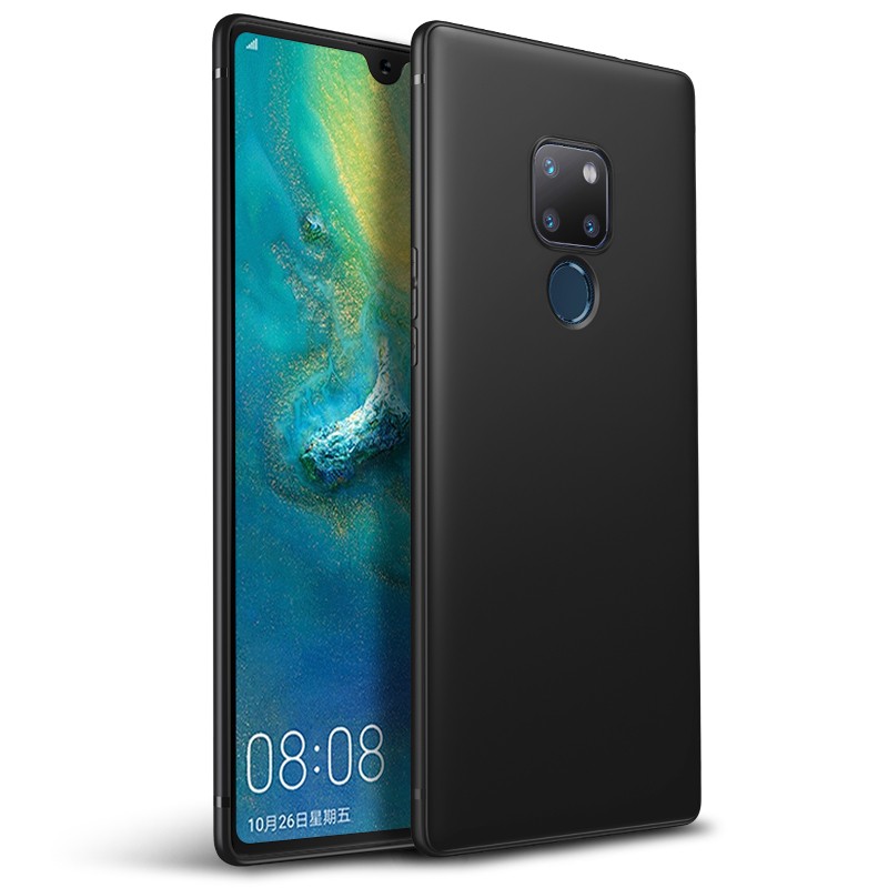 Ốp điện thoại silicon siêu mỏng mặt nhám bảo vệ điện thoại Huawei Mate 20 X P30 Pro