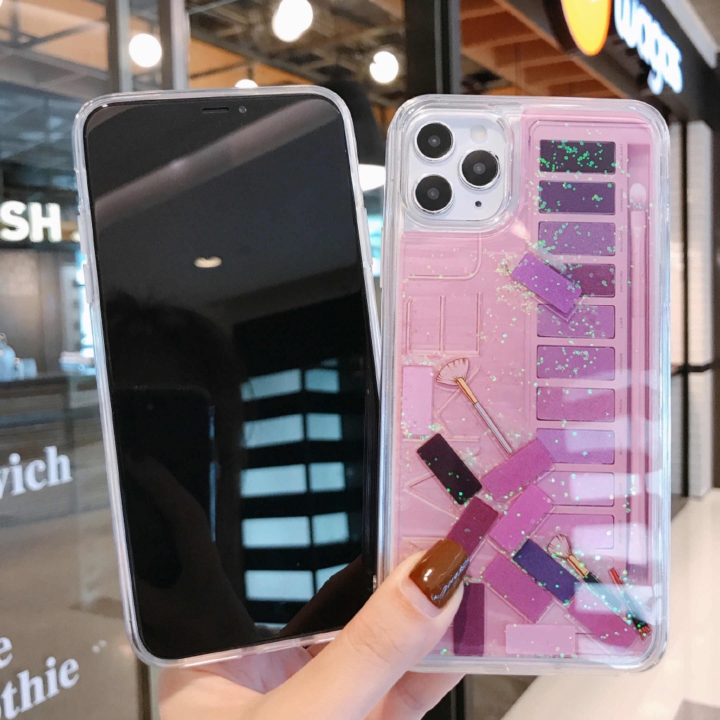 Ốp Điện Thoại Kim Tuyến Nước Cho 12 Pro 13 11 Pro MAX X XS MAX 6 6s 7 8 Plus