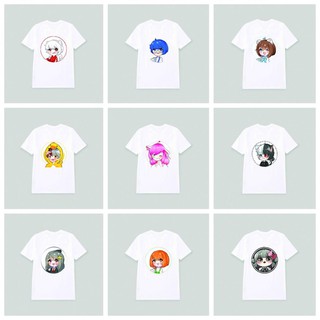 HOT Áo thun phông trắng in hình HERO TEAM Simmy Phong cận Siro Mr Vịt Sammy Đào Timmy Kairon Timy Kamui game chibi anime