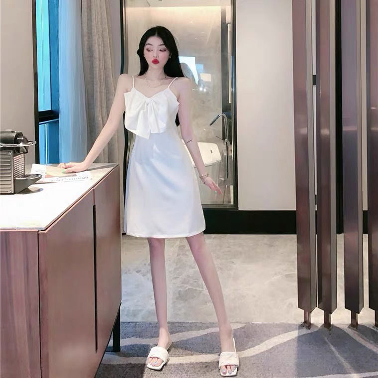 Đầm ôm Ngắn Tay Cổ Chữ V Eo Thắt Dây Thời Trang | BigBuy360 - bigbuy360.vn