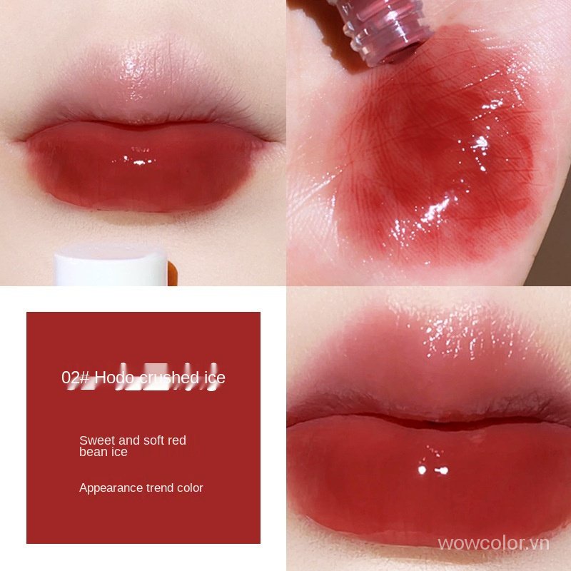 [Hàng mới về] Son bóng trang điểm SENSORY PARTY không dính ly chống thấm nước lâu trôi vỏ màu bạc