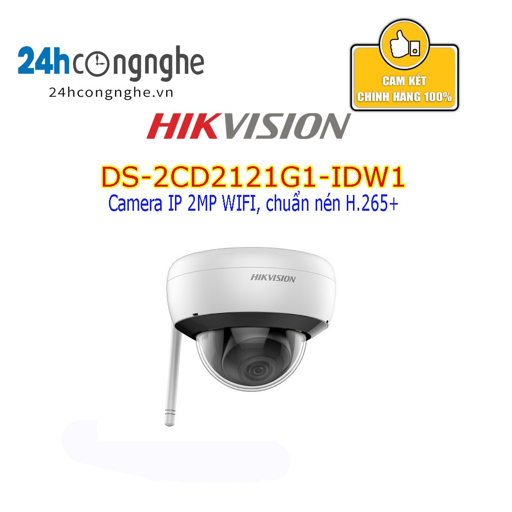 Camera IP Wifi DS-2CD2121G1-IDW1 Độ phân giải Full HD 1080p Chính Hãng