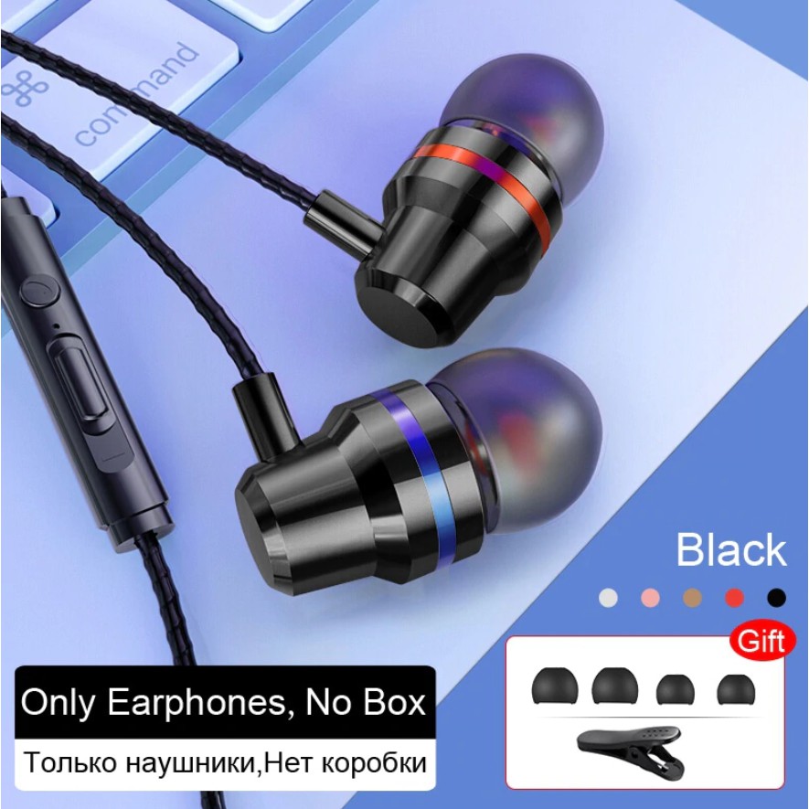 Tai Nghe Nhét Tai Có Mic Stereo EV2019 Cho Điện Thoại, Máy Tính - Giá Tốt