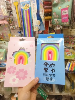 2 hộp giấy gấp sao