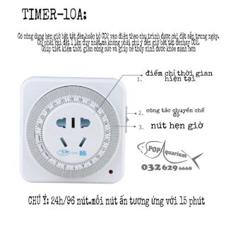 HEN GIỜ CƠ TIMER-10A