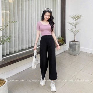 QUẦN CULOTTES TÚI ĐẮP BASIC ZAREEN TRS10