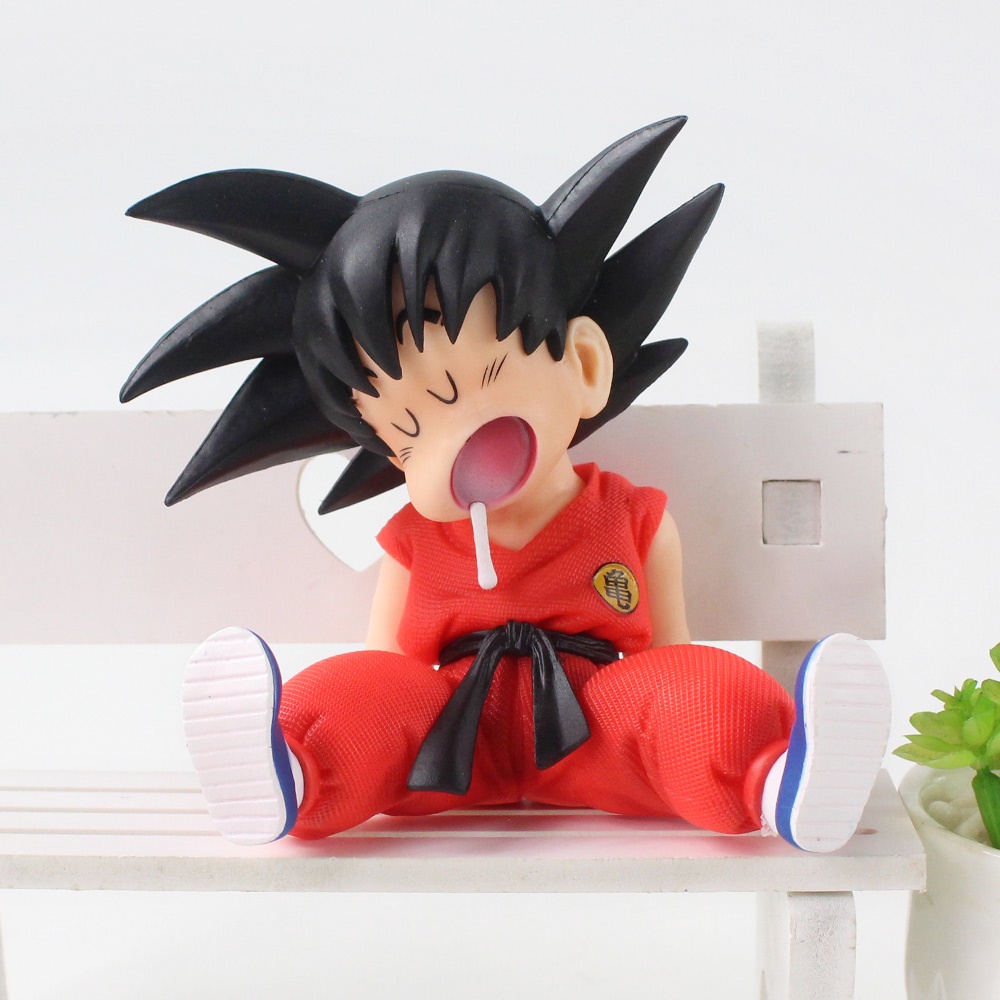 Mô Hình Nhân Vật Son Goku Đang Ngủ Bằng PVC 10cm Trang Trí