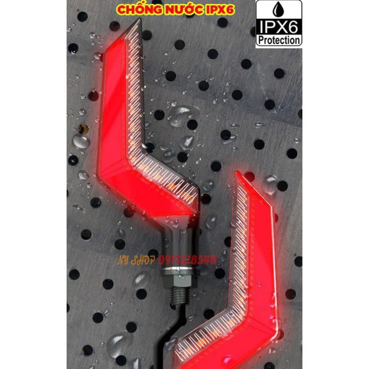 🛵 XINHAN L22  SPIRIT BEAST CHÍNH HÃNG HIỆU ỨNG AUDI CHỐNG NƯỚC IPX6 ( GIÁ 1 CẶP) CÓ BÁN KÈM CHỚP LED ĐIỆN TỬ 🛵