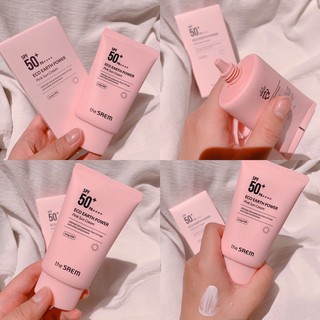 KEM CHỐNG NẮNG ECO EARTH POWDER PINK SUN CREAM
