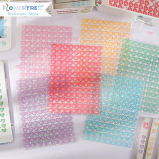 Nhãn Dán Hình Trái Tim Trang Trí Sổ Tay Dễ Thương