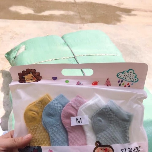 Set 5 đôi vớ cho bé