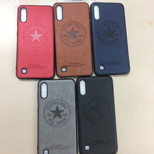 Ốp lưng giả da tpu Converse Galaxy M10