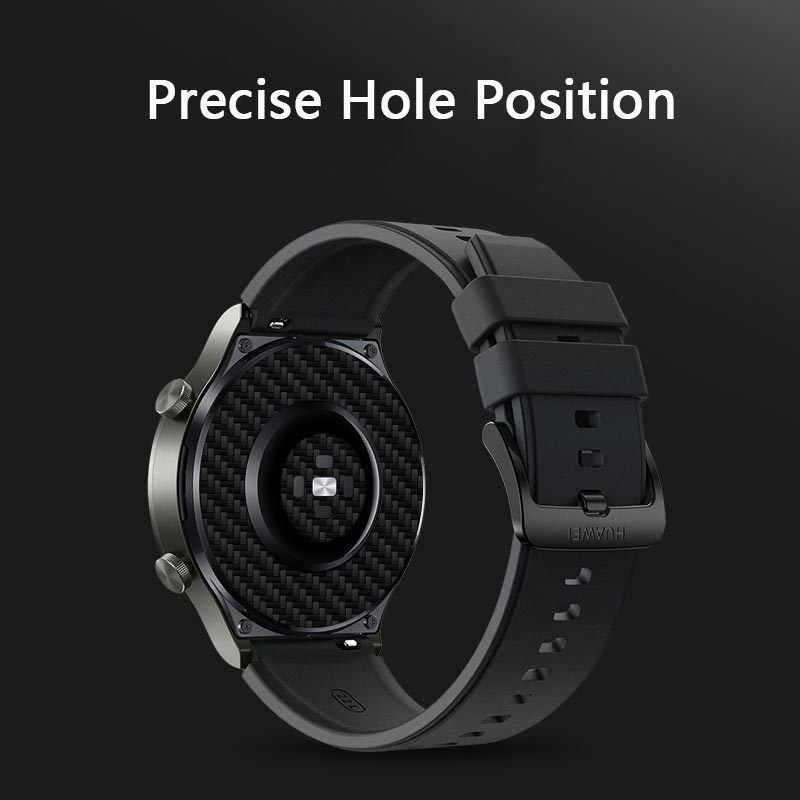 Miếng Dán Sợi Carbon Mềm Chống Trầy Cho Mặt Đồng Hồ Huawei Watch 4 / Pro