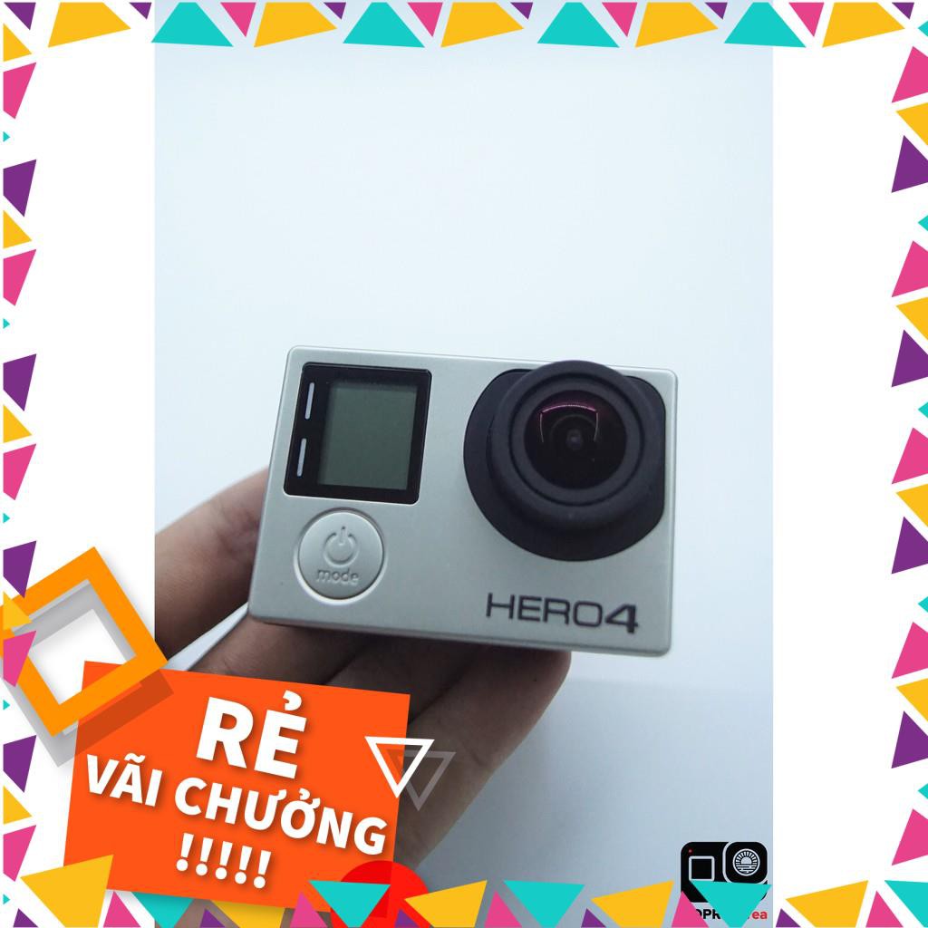 Máy quay Gopro Hero 4 sliver - bảo hành 1 đổi 1 12 tháng