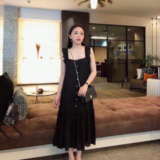 THANH LÝ XẢ VÁY ĐEN CÁNH TIÊN ĐUÔI CÁ
