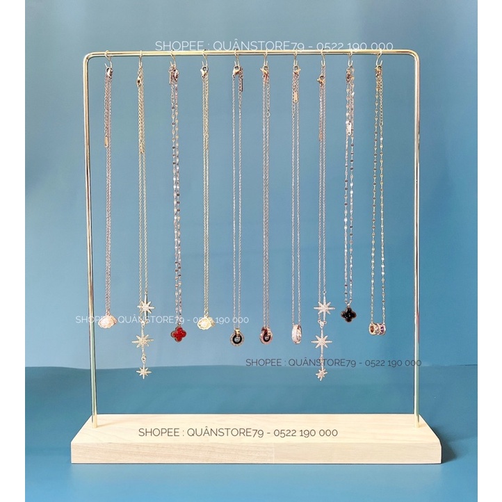 Giá treo trang sức hoa tai dây chuyền đẹp