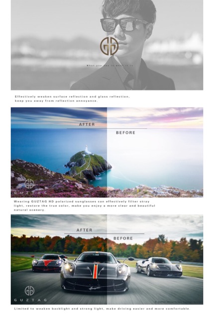 Mắt kính mát Nam/Nữ- Kính mát phân cực hàng xách tay Mỹ | BigBuy360 - bigbuy360.vn