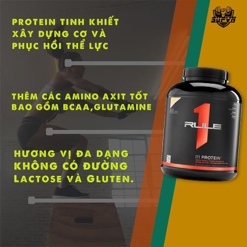 Rule 1 Protein 5Lbs - Sữa tăng cơ Rule1 - Whey Protein R1