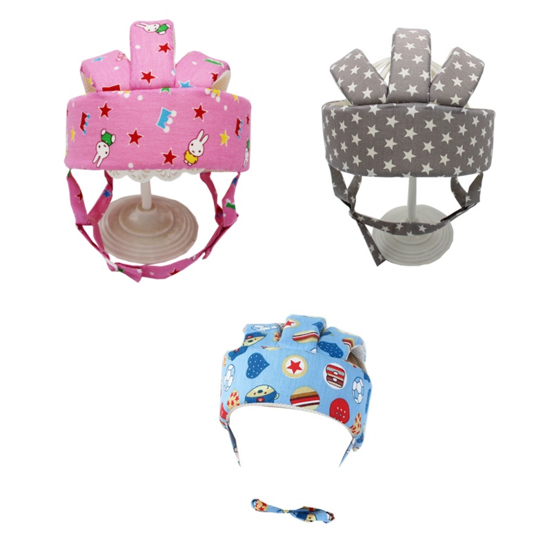 Mũ Bảo Hiểm Thoáng Khí Chống Rơi Bảo Vệ Đầu Cho Bé