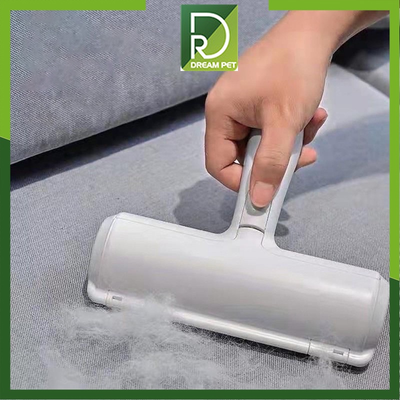 Cây Lăn Lông Thú Cưng, Cây Lăn Tĩnh Điện Hút Lông Chó Mèo Trên Giường, Nệm, Sofa