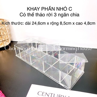 Khay đựng phấn mắt son môi cusion loại nhỏ