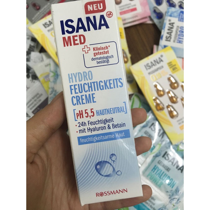 Kem Dưỡng Da Cấp ẩm Isana Med 50ml Shopee Việt Nam