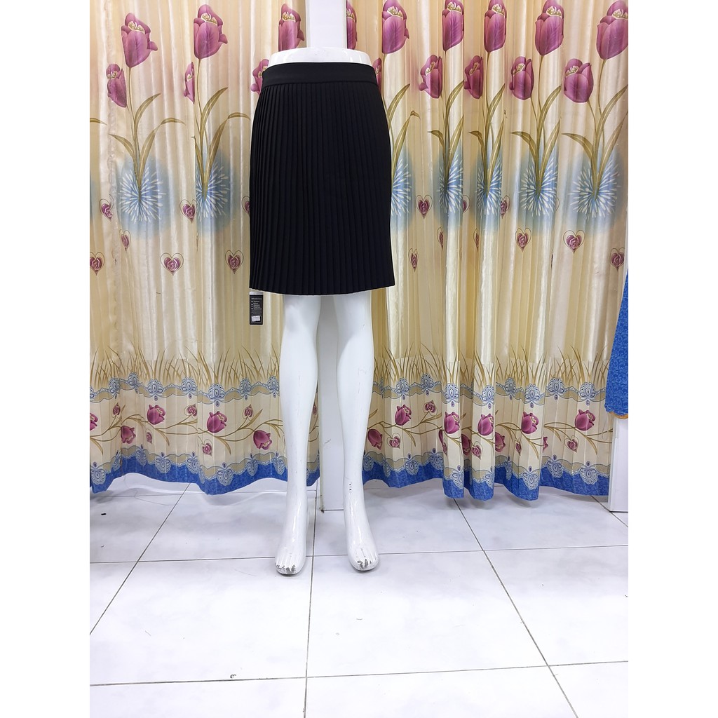 Chân váy xếp ly ngắn tới gối Linh chi CVXL100, dài 49cm [HÀNG SHOP- ĐỔI TRẢ THOÀI MÁI] | BigBuy360 - bigbuy360.vn