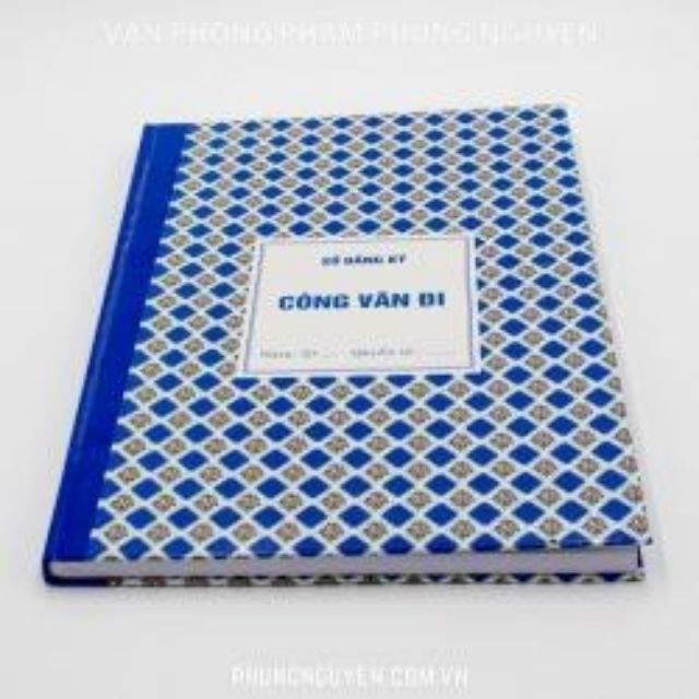 Sổ công văn đi - đến 160tr A4