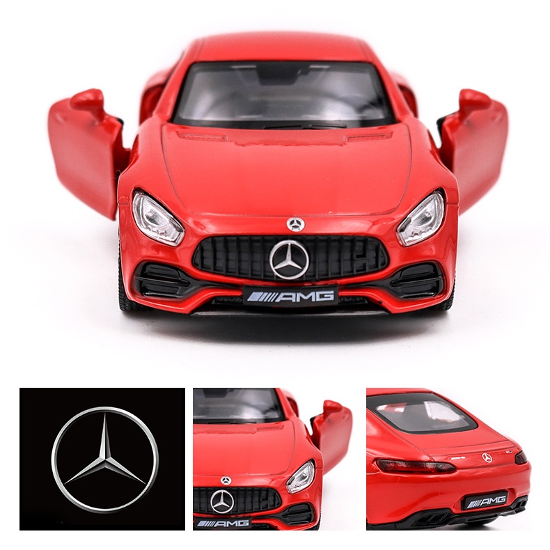 Mô Hình Xe Hơi BENZ CLS63 AMG G63 AMG GTS C63S Tỉ Lệ 1:36
