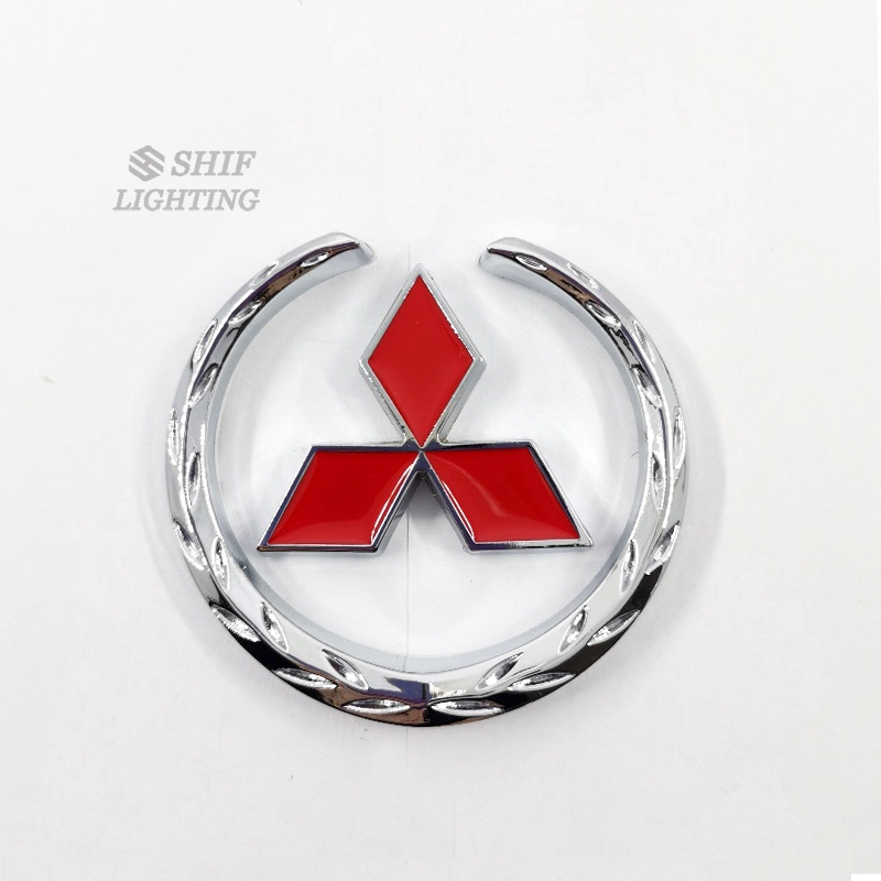 Logo Mitsubishi dán xe hơi trang trí hình độc đáo chất lượng cao