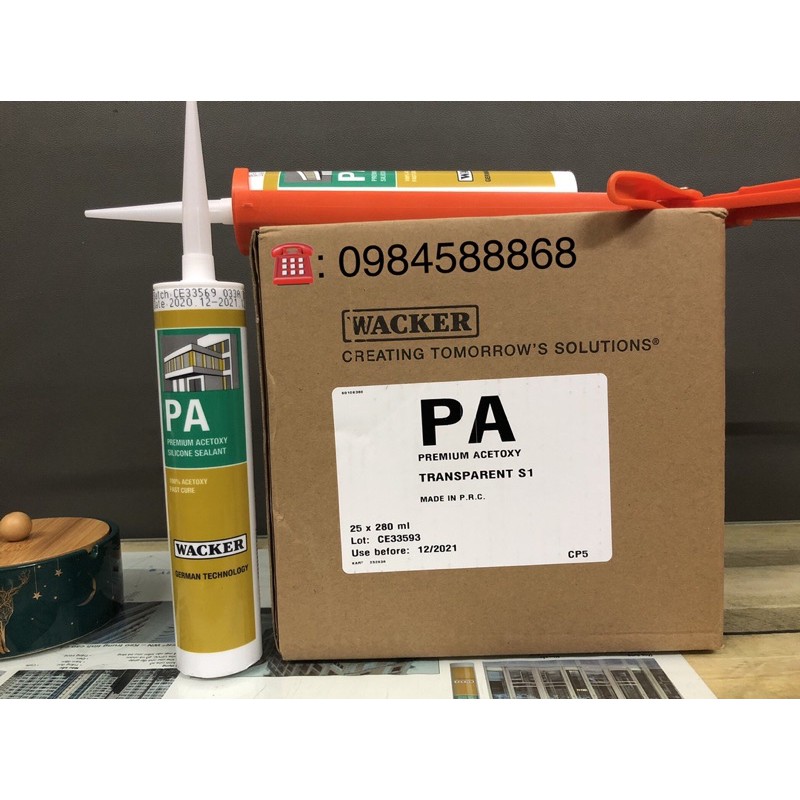 Keo Silicone Wacker PA