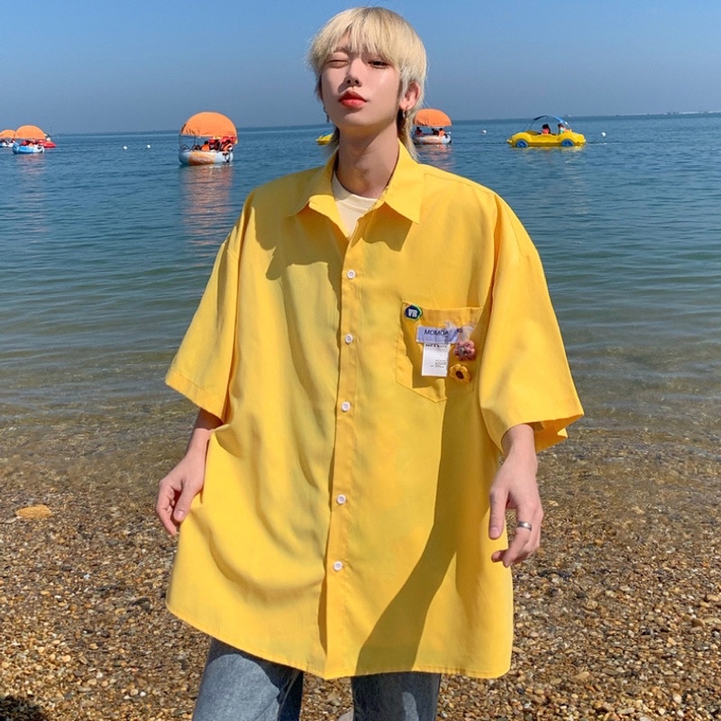 #MV35 Sơ mi phông rộng nam nữ siêu đẹp