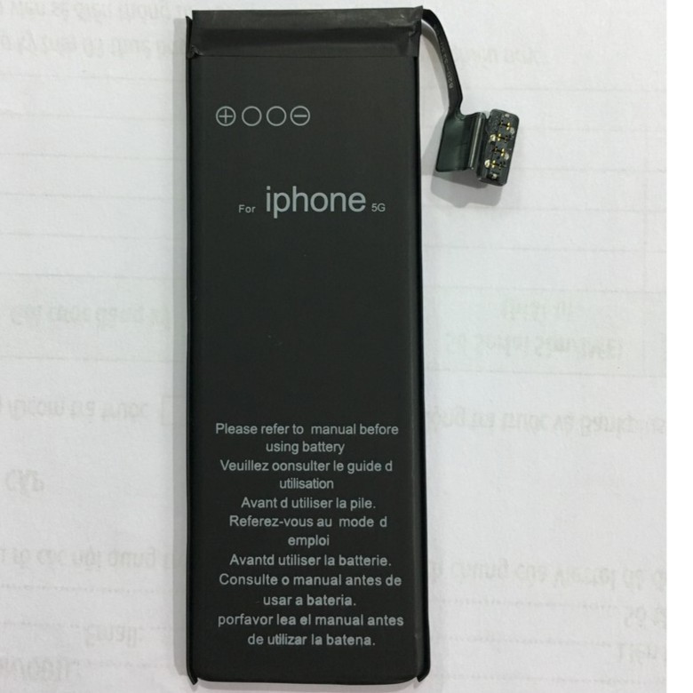 [NHẬP MÃ GTAUG1971 HOÀN 30.000] Pin thay thế cho iPhone 5/5s chính hãng Microcom  bảo hành 12 tháng