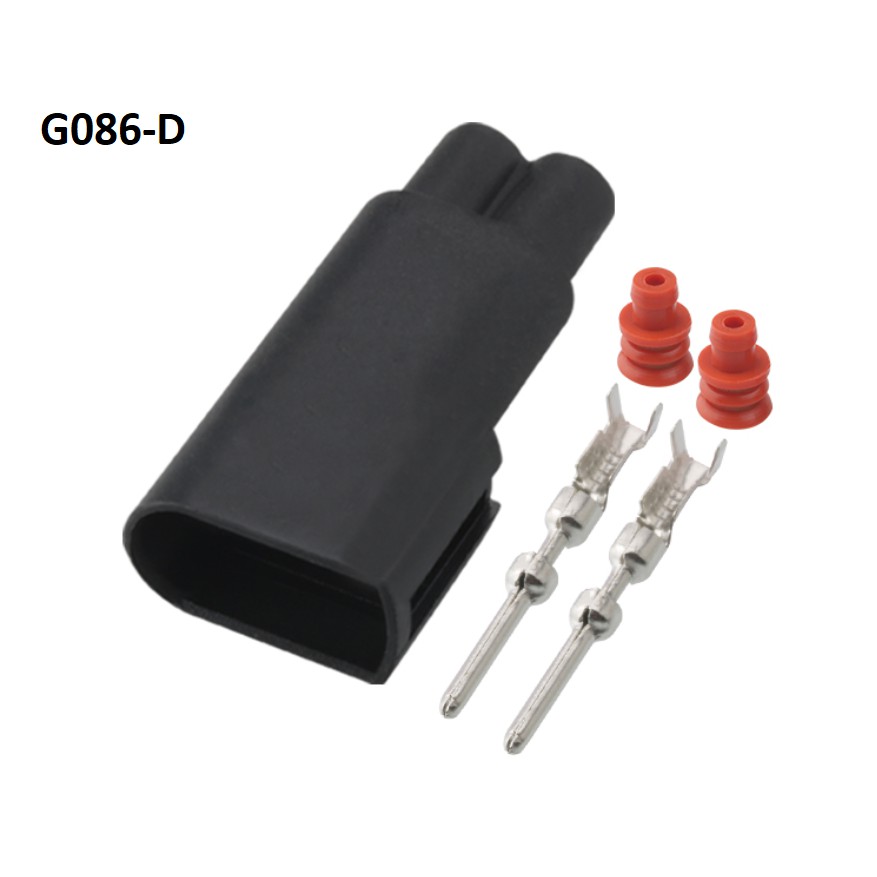 G086-Giắc cắm cảm biến chống thấm nước đầu nối 2 lỗ