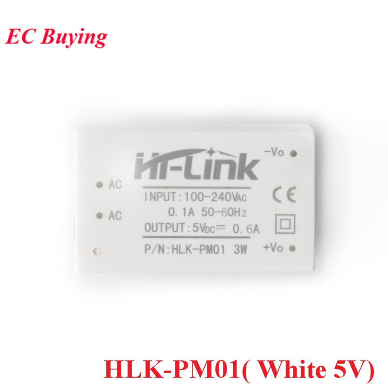 Mô đun hạ áp Hlk-Pm01 Hlk-Pm03 Hlk-Pm09 Hlk-Pm12 Hlk-Pm24 Ac-Dc 220v xuống 3.3v / 5v / 9v / 12v / 24v