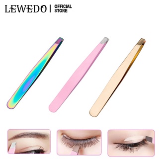 Nhíp LEWEDO nhổ lông mày bằng thép không gỉ tiện dụng