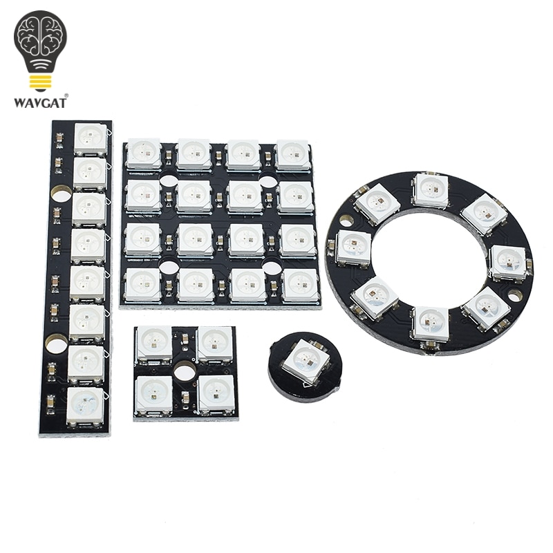 Mô Đun Đèn Led Ws2812 Ws2812B Ws 2811 5050 Rgb 5v 1bit 4bit 8bit 12bit 16bit 24bit | BigBuy360 - bigbuy360.vn
