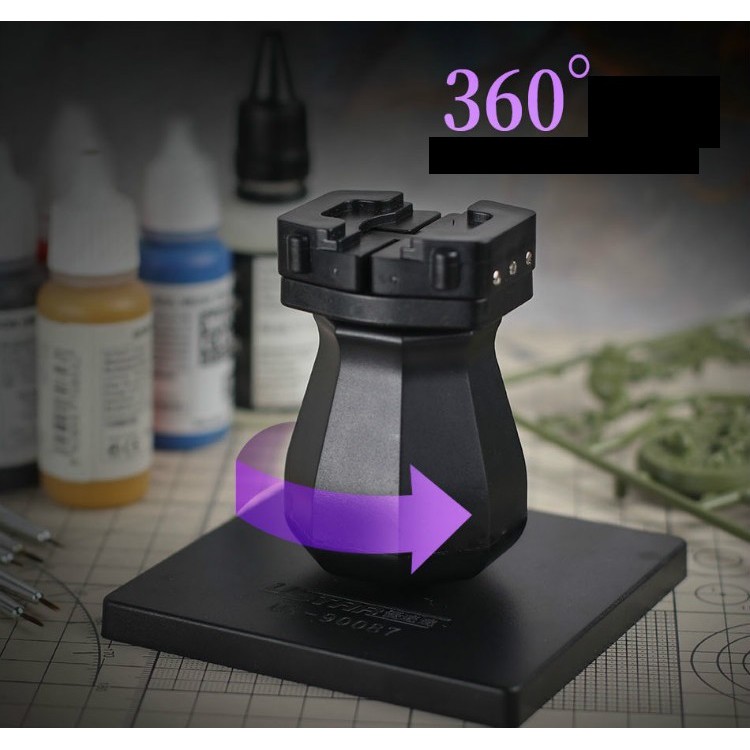 DỤNG CỤ MÔ HÌNH USTAR - ĐẾ KẸP CẦM TAY HỖ TRỢ SƠN FIGURE UA-90087