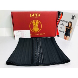 Latex 25 xương đai nịt bụng giảm mỡ chuẩn Hi Lạp