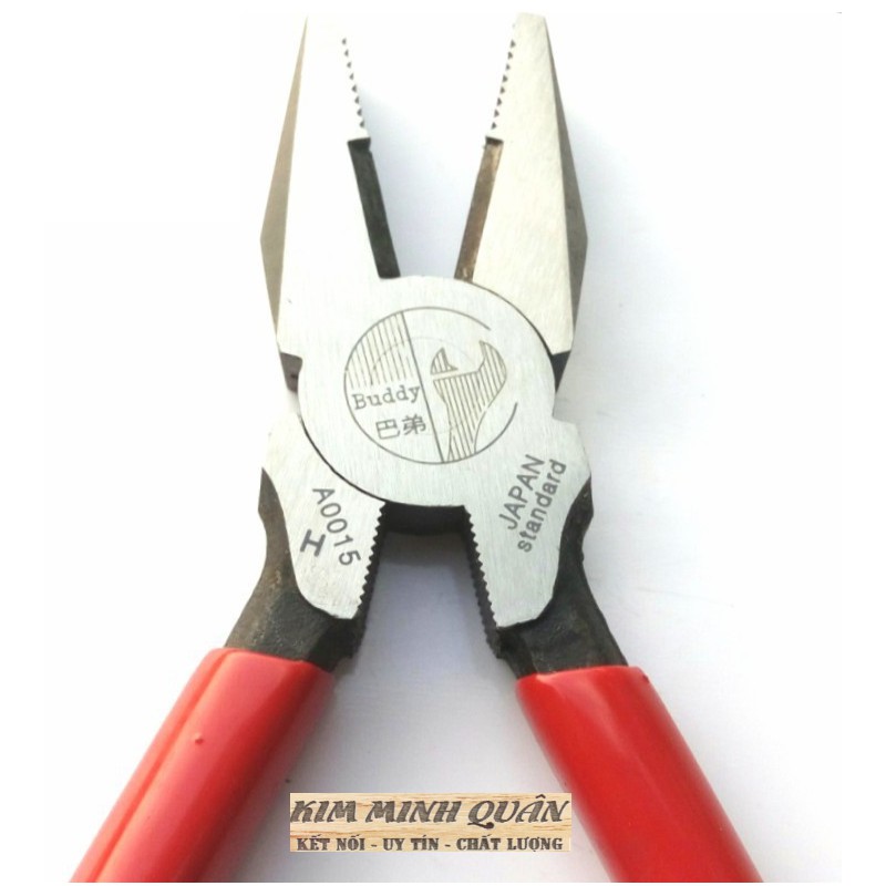 Kìm Điện Cao Cấp Tiêu Chuẩn JAPAN 200mm/8" A0015 BUDDY