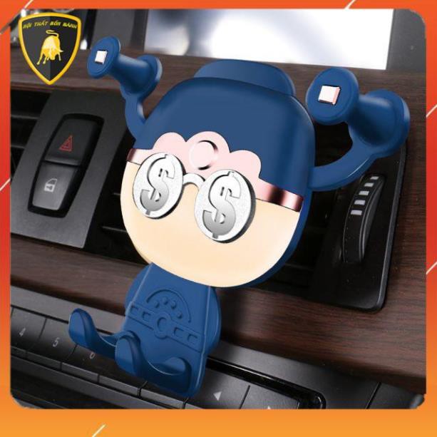 Giá Đỡ, Kẹp Điện Thoại Trên Xe Ô Tô Hình Thần Tài | BigBuy360 - bigbuy360.vn